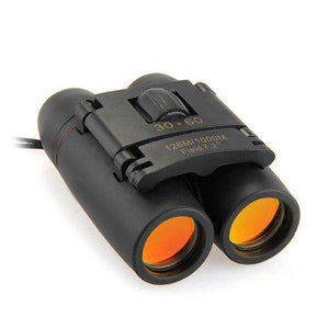 30 x 60 Zoom Instant-Focus Folding Binoculars - Survival Cat