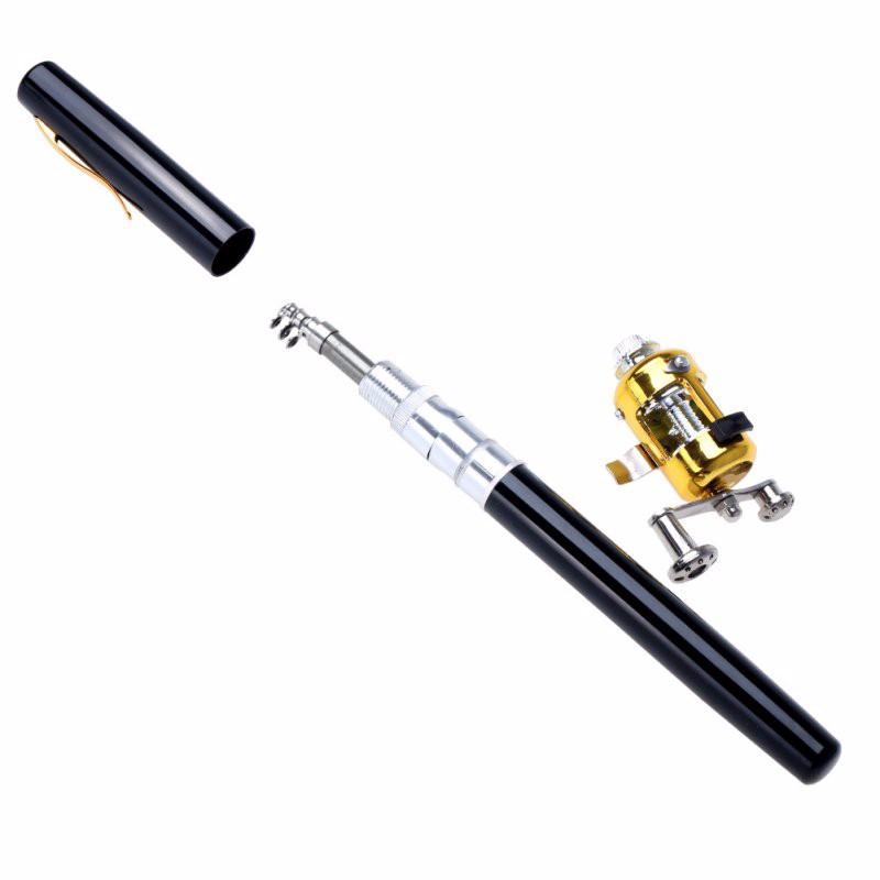 Mini Pocket-Sized Pen-Style Fishing Rod and Reel