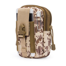 Load image into Gallery viewer, Tactical Military Style EDC Waist Belt/MOLLE Bag - Survival Cat