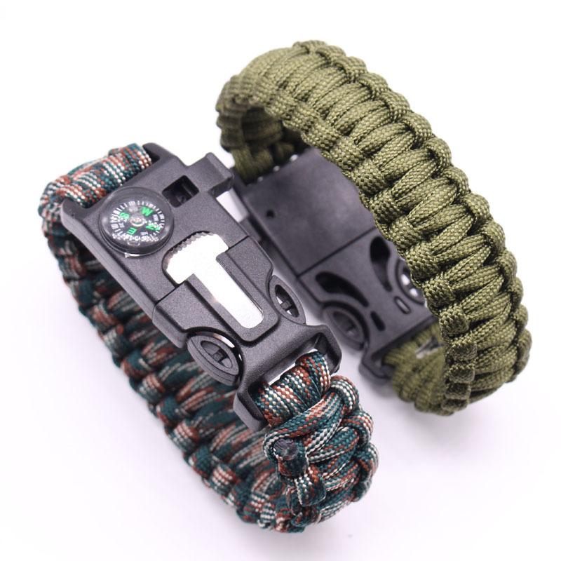 Tactical Paracord Survival Bracelet – Survival Cat