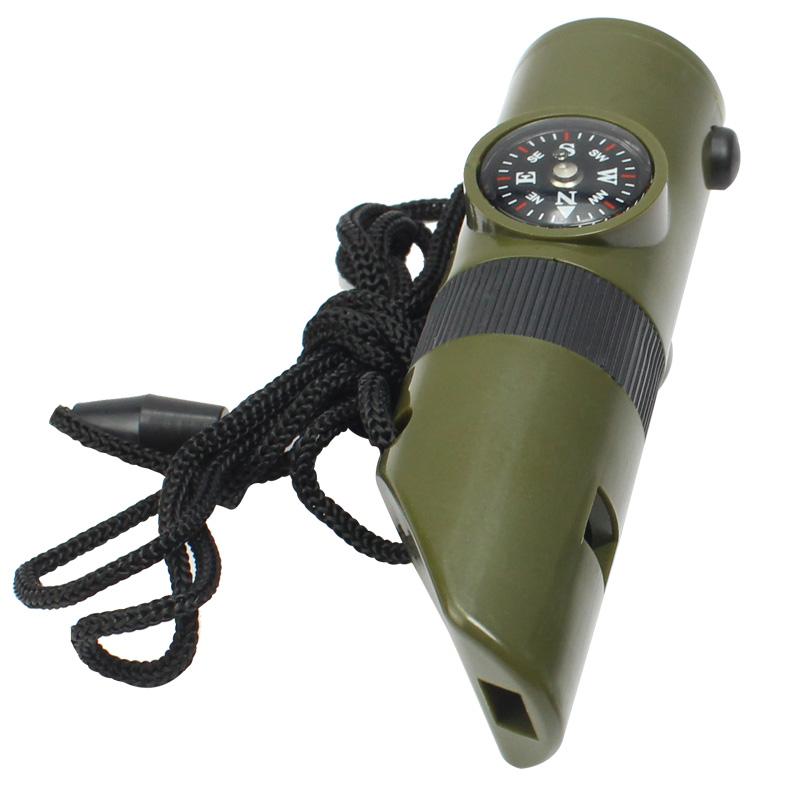 7-in-1 Mini Survival Whistle - Survival Cat