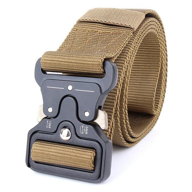 SC-TB1 Heavy Duty Tactical Utility Belt w/ Metal Buckle - Survival Cat