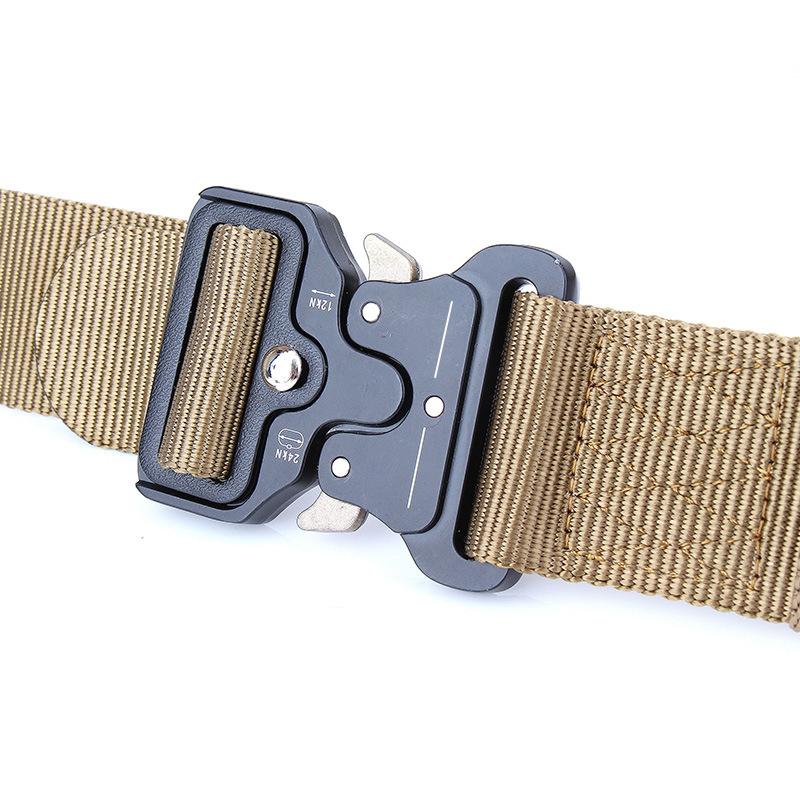 SC-TB1 Heavy Duty Tactical Utility Belt w/ Metal Buckle - Survival Cat