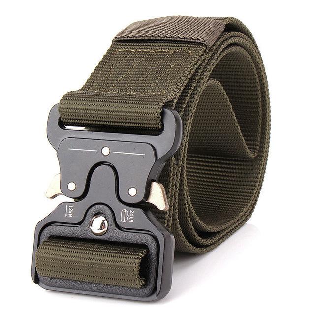 SC-TB1 Heavy Duty Tactical Utility Belt w/ Metal Buckle - Survival Cat