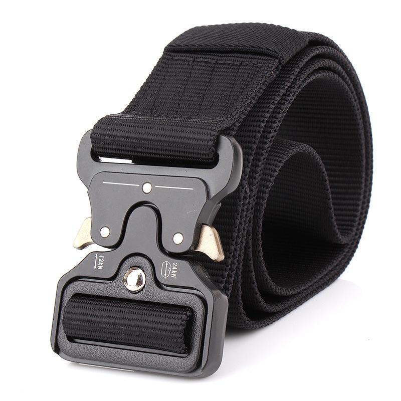 SC-TB1 Heavy Duty Tactical Utility Belt w/ Metal Buckle - Survival Cat