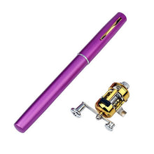 Load image into Gallery viewer, Mini Pocket-Sized Pen-Style Fishing Rod and Reel - Survival Cat