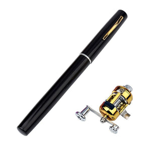 Mini Pocket-Sized Pen-Style Fishing Rod and Reel - Survival Cat