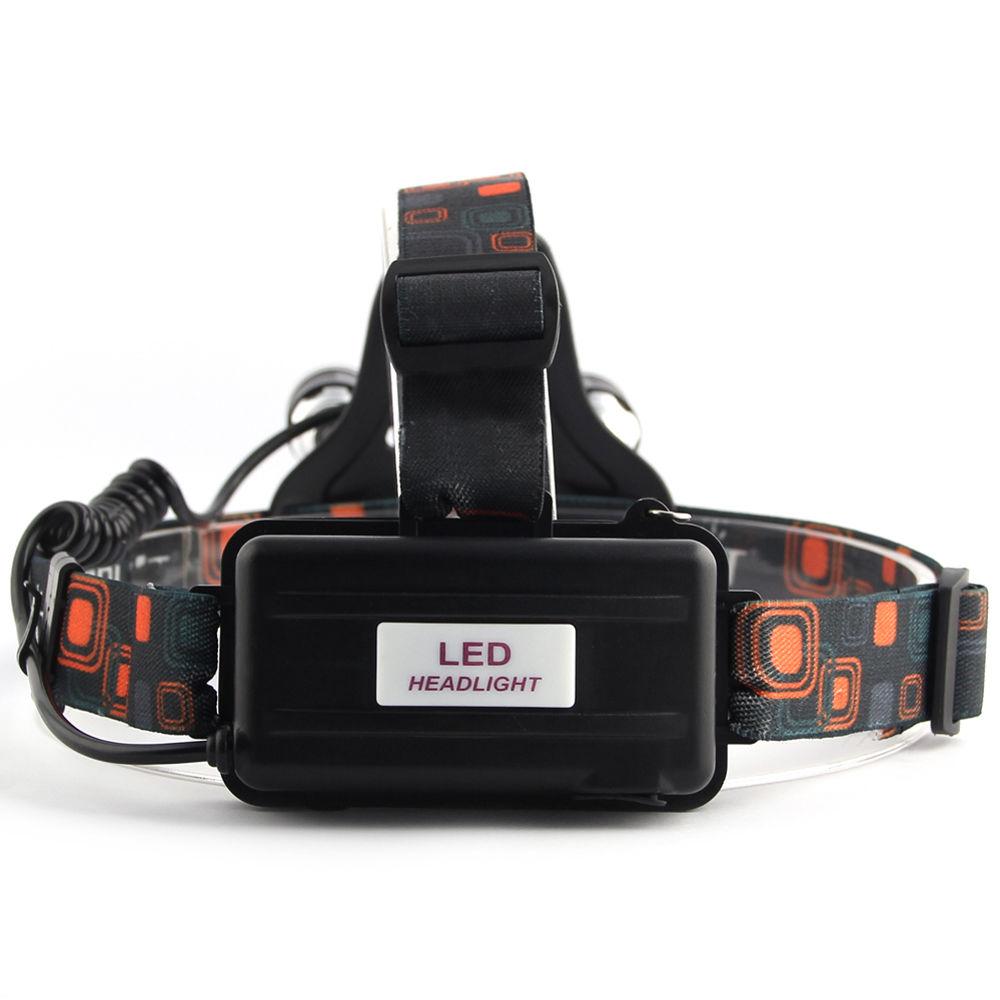 Triple Barrel 6000 Lumens 4-Mode Headlight Head Lamp - Survival Cat