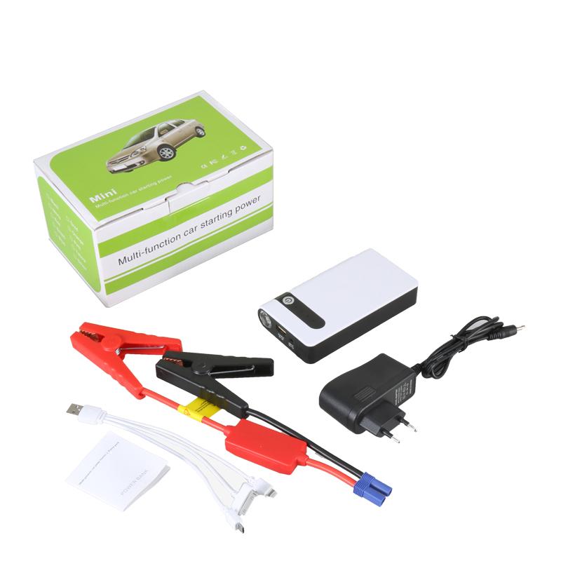 Portable Car Battery Jump Starter Kit (12V 12000mAh 400A)