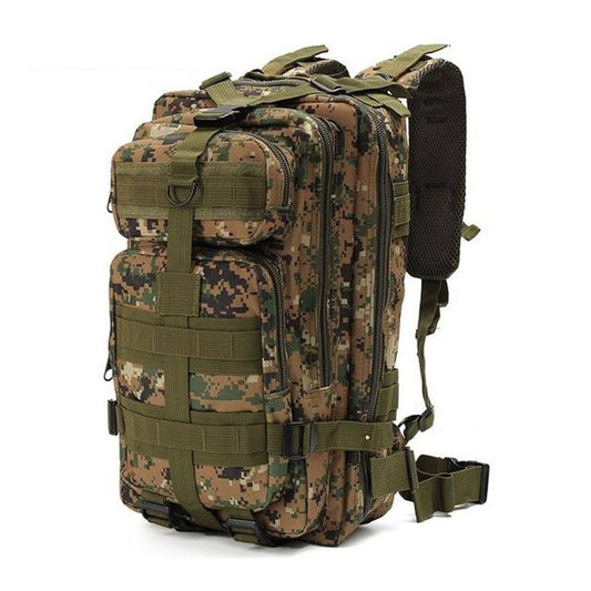 Tactical Military Style Outdoor 30L Waterproof Rucksack/Backpack - Survival Cat