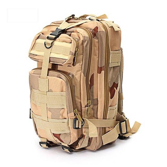 Tactical Military Style Outdoor 30L Waterproof Rucksack/Backpack - Survival Cat