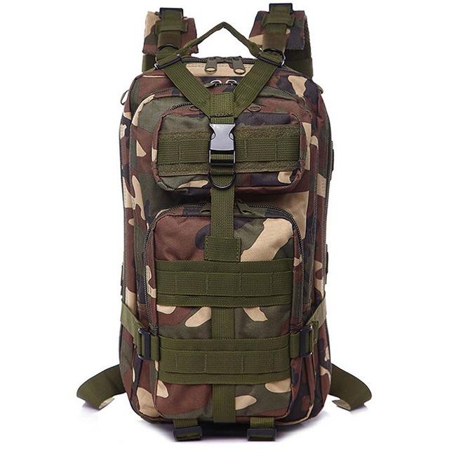 Tactical Military Style Outdoor 30L Waterproof Rucksack/Backpack - Survival Cat