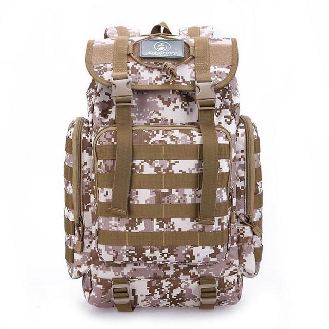 Military Style Outdoor Large 40L MOLLE Webbings Backpack - Survival Cat