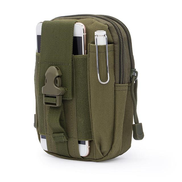 Tactical Military Style EDC Waist Belt/MOLLE Bag - Survival Cat