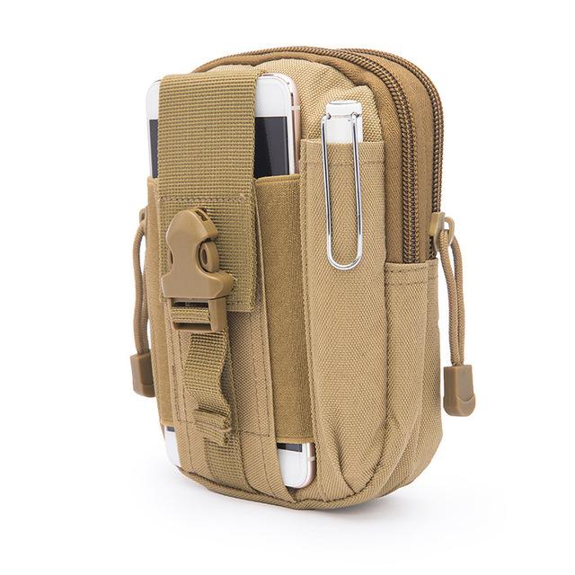 Tactical Military Style EDC Waist Belt/MOLLE Bag - Survival Cat