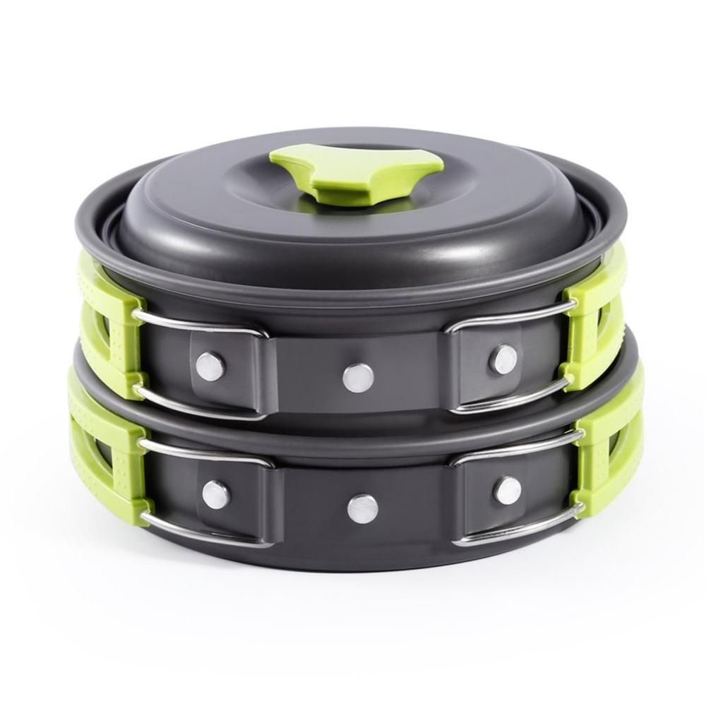 8 Piece Camping Cookware Set - Survival Cat