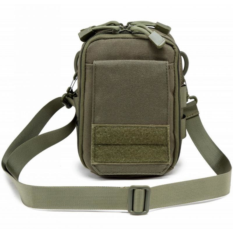 SC-P7 Compact Military Style MOLLE Pouch/Bag with Shoulder Strap - Survival Cat