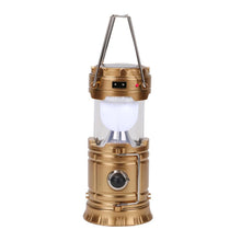 Load image into Gallery viewer, Solar Powered 3-Mode LED Lantern/Flashlight with USB Power Bank - Survival Cat