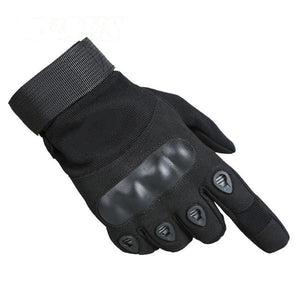 SC-TG1 Hard Knuckle Military Style Tactical Gloves (Full Finger) - Survival Cat