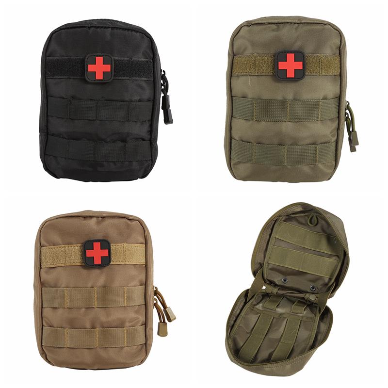 Compact Military Style First Aid Waist Belt/MOLLE Bag - Survival Cat