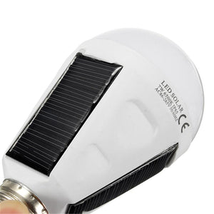 Solar Rechargeable 12W LED Camping Light Bulb - Survival Cat