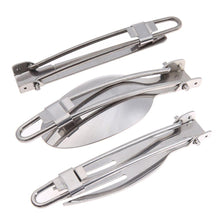 Load image into Gallery viewer, Stainless Steel 3 Piece Folding Camping Cutlery Set - Survival Cat