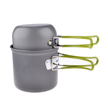 Load image into Gallery viewer, Ultralight Portable Outdoor Pot/Pan &amp; Stove Set with Piezo Ignition - Survival Cat