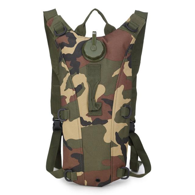 SC-HP1 Hydration Backpack with 3L Bladder/Reservoir System (Leak Proof, TPU, and BPA-Free) - Survival Cat