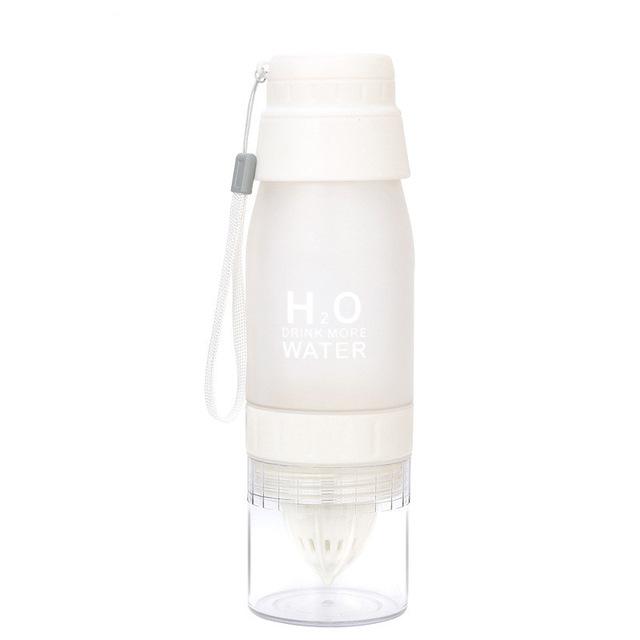 H2O 650 mL Water Bottle and Fruit Infuser - Survival Cat