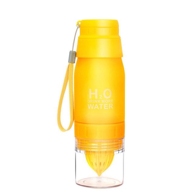 H2O 650 mL Water Bottle and Fruit Infuser - Survival Cat