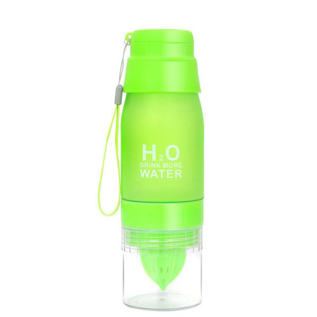 H2O 650 mL Water Bottle and Fruit Infuser - Survival Cat