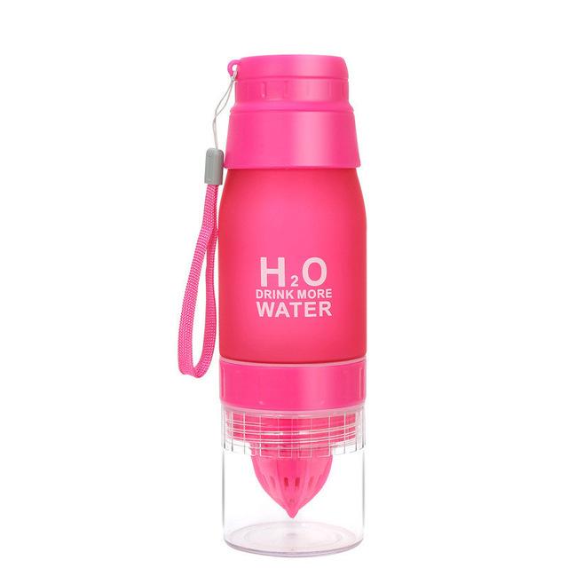 H2O 650 mL Water Bottle and Fruit Infuser - Survival Cat